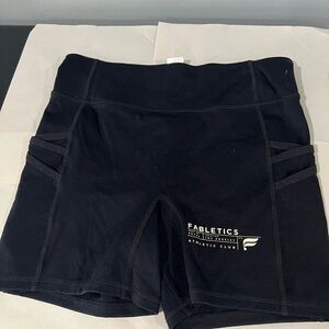 Fabletics Athletic Black Women's Shorts
